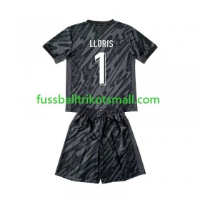 Fußballtrikots Frankreich Hugo Lloris 1 Torwart Kinder EURO 2024 Kurzarm Auswärts-trikot kaufen